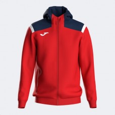TOLEDO FZ HOODIE (RED-DARK NAVY)