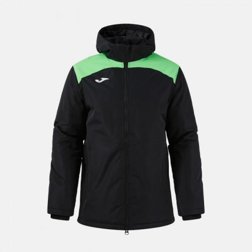 TRIVOR II BENCH JACKET (BLACK-FLUO GREEN)