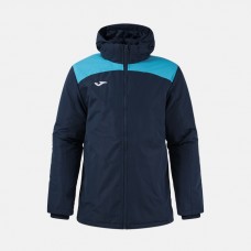 TRIVOR II BENCH JACKET (NAVY-FLUO TURQUOISE)