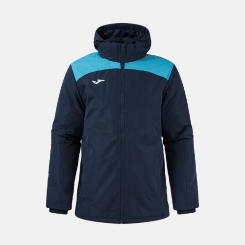 TRIVOR II BENCH JACKET (NAVY-FLUO TURQUOISE)