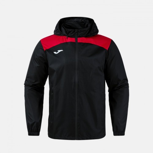 TRIVOR II RAIN JACKET (BLACK-RED)