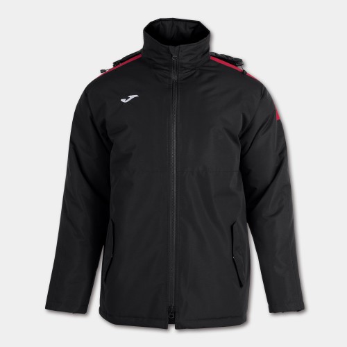 TRIVOR BENCH JACKET (BLACK-RED)
