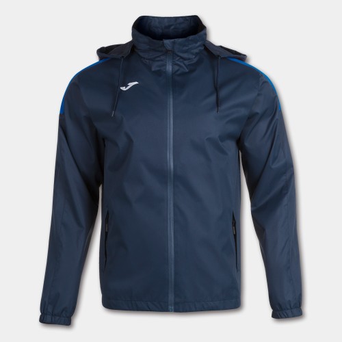 TRIVOR RAIN JACKET (NAVY-ROYAL)