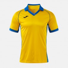 VINTAGE. ECO-RETRO SHIRT (YELLOW-ROYAL)