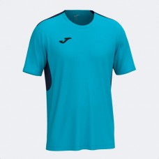 WINNER IV SHIRT (FLUO TURQUOISE-NAVY)