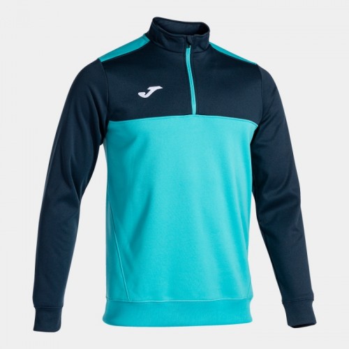 WINNER HZ POLY TOP (FLUOR TURQUOISE-NAVY)