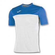 WINNER SS SHIRT (WHITE-ROYAL)