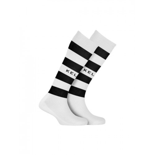 GOL LONG SOCK (WHITE-BLACK)