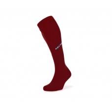ONE LONG SOCK (BURGUNDY-SKY BLUE)