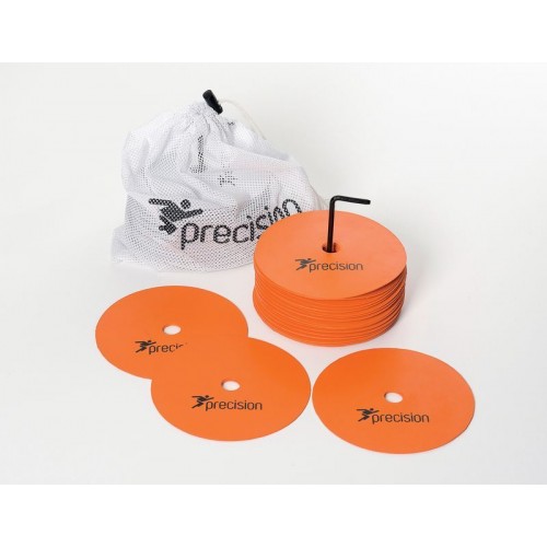 PRECISION ROUND RUBBER MARKER DISCS (ORANGE)