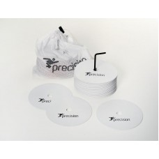 PRECISION ROUND RUBBER MARKER DISCS (WHITE)