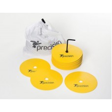 PRECISION ROUND RUBBER MARKER DISCS (YELLOW)