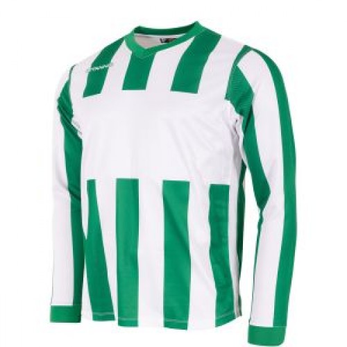 ASPIRE LS SHIRT (GREEN-WHITE)