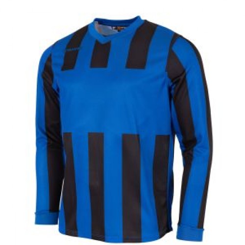 ASPIRE LS SHIRT (BLACK-ROYAL)