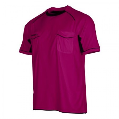 BERGAMO REFEREE SHIRT (FUCHSIA-BLACK)