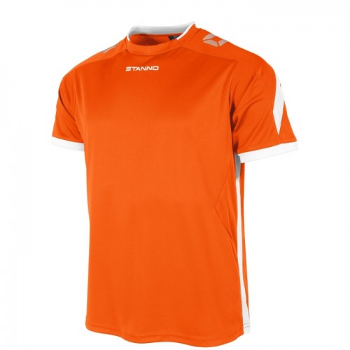 DRIVE SS SHIRT (ORANGE-WHITE)