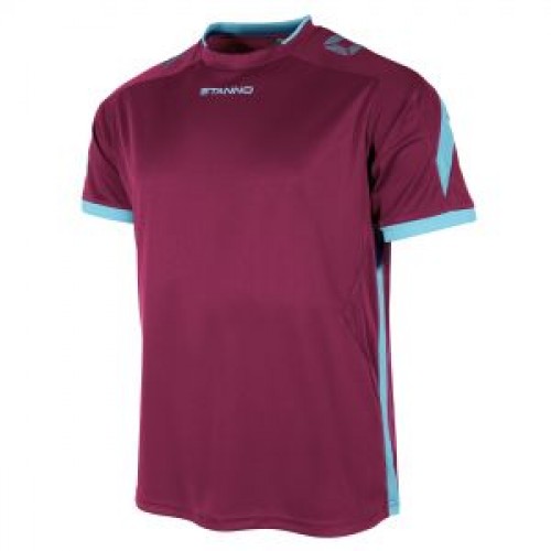 DRIVE SS SHIRT (BURGUNDY-SKY)