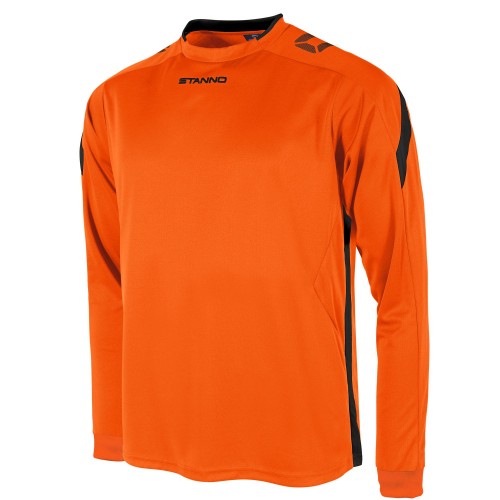 DRIVE LS SHIRT (ORANGE-BLACK)