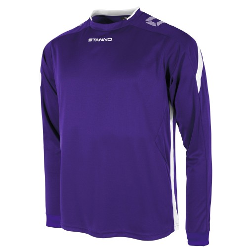 DRIVE LS SHIRT (PURPLE-WHITE)