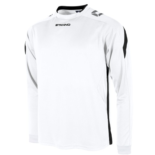 DRIVE LS SHIRT (WHITE-BLACK)