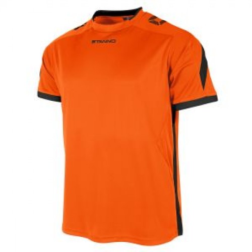 DRIVE SS SHIRT (ORANGE-BLACK)