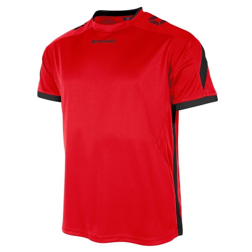 DRIVE SS SHIRT (RED-BLACK)