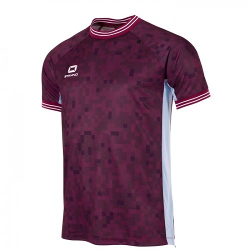 PIXEL SHIRT (MAROON-SKY)