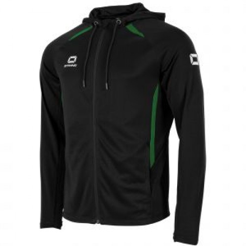 STADIO FZ HOODIE (BLACK-GREEN)