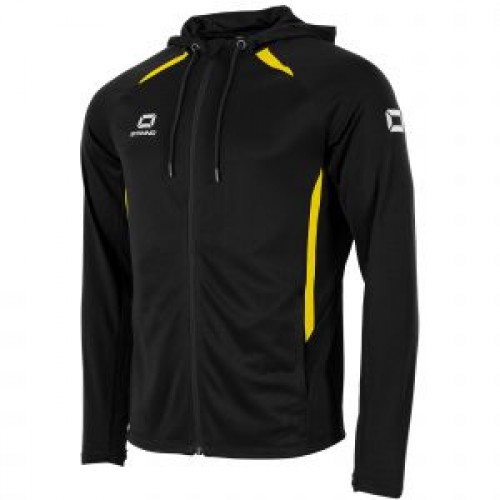 STADIO FZ HOODIE (BLACK-YELLOW)