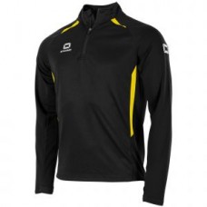 STADIO HALF ZIP TOP (BLACK-YELLOW)