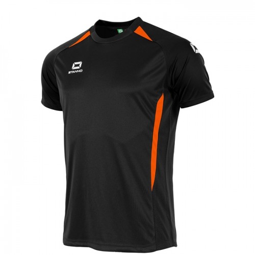 STADIO SHIRT (BLACK-ORANGE)