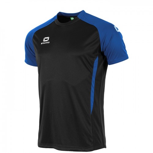 STADIO SHIRT (BLACK-ROYAL)