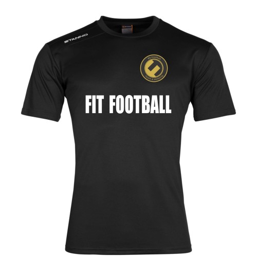 FIT FOOTBALL FIELD SS SHIRT (BLACK)