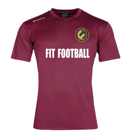FIT FOOTBALL FIELD SS SHIRT (MAROON)