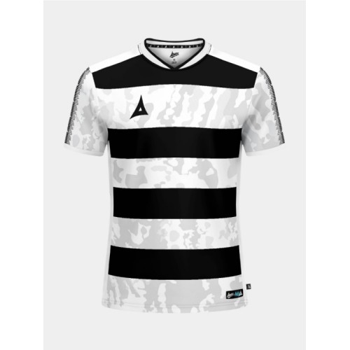 PRO INTENT HOOP JERSEY (WHITE-BLACK)