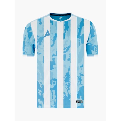 PRO INTENT STRIPE JERSEY (HYPER SKY-WHITE) PRO INTENT STRIPE JERSEY (HYPER SKY-WHITE)
