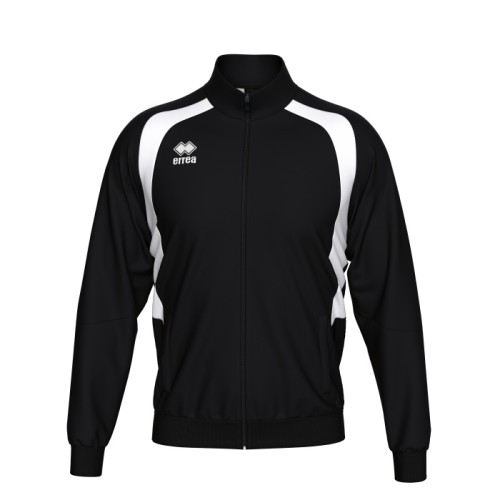 AMEDEO FZ JACKET (BLACK-WHITE)