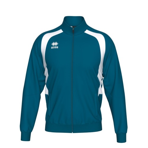 AMEDEO FZ JACKET (PETROL BLUE-WHITE)