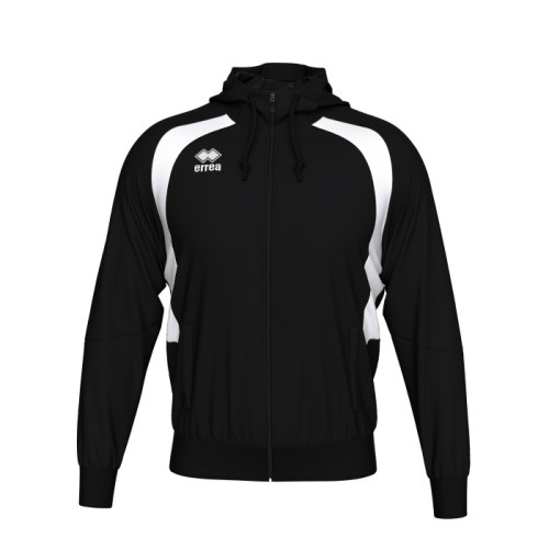 ARIS FZ HOODIE (BLACK-WHITE)
