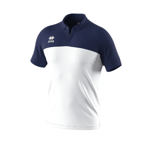 BOB POLO (WHITE-NAVY)