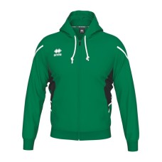 CLANCY FZ HOODIE (GREEN-BLACK-WHITE)