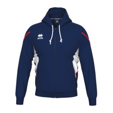 CLANCY FZ HOODIE (NAVY-WHITE-RED)