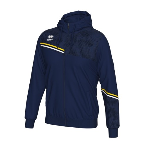 EBER FZ HOODIE (NAVY-YELLOW-WHITE)