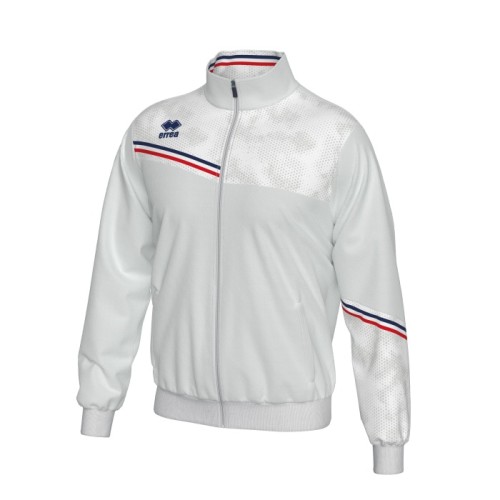 ELTON FZ JACKET (WHITE-NAVY-RED)