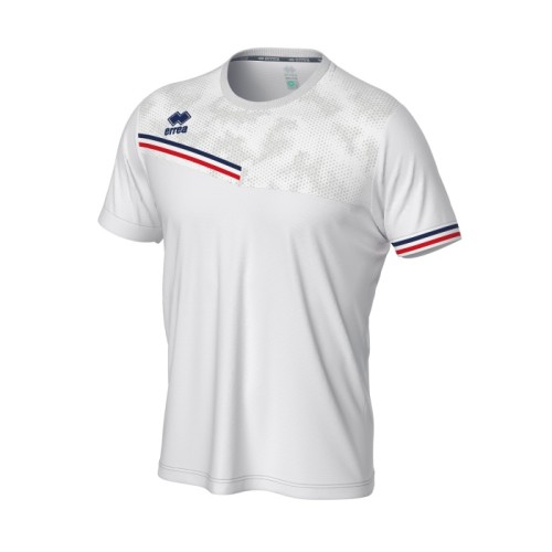 EVAN SHIRT (WHITE-NAVY-RED)