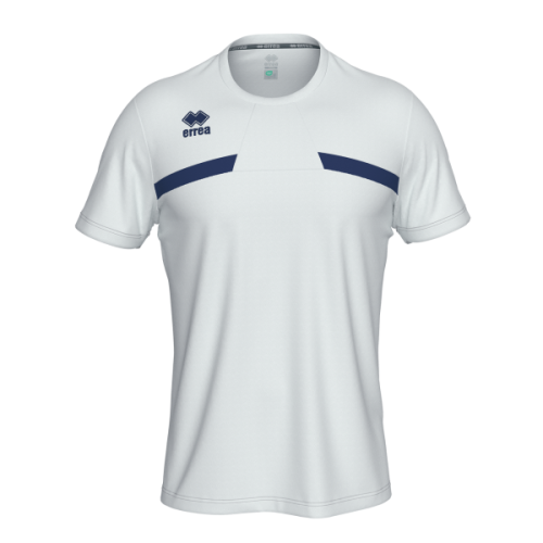 MARK SHIRT (WHITE-NAVY)