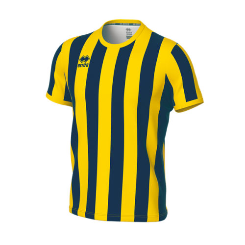 STRIP SHIRT (NAVY-YELLOW)