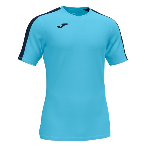 ACADEMY III SS SHIRT (FLUOR TURQUOISE-NAVY)