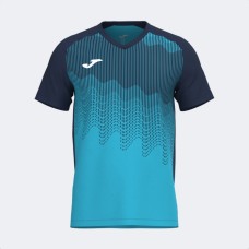 TIGER VI SHIRT (FLUOR TURQUOISE-DARK NAVY) 