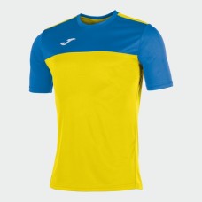 WINNER SS SHIRT (YELLOW-ROYAL)